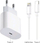 Karikues muri RoGer CH20W1M, 20W, USB C Power Delivery, i bardhë