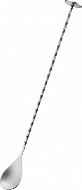 Lugë e gjatë Gefu, 26.5 cm, e argjendtë