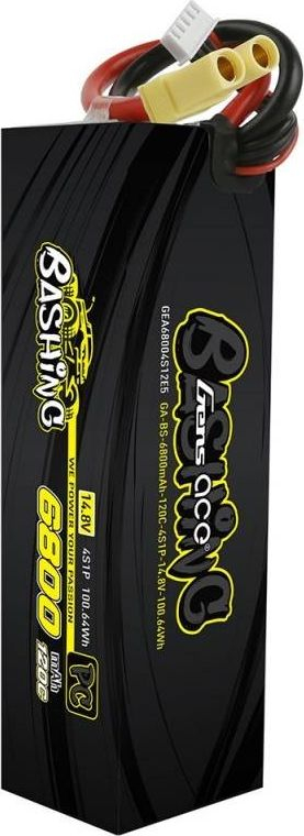 Bateri LiPo Gens Ace Bashing 4S, 6800mAh 14.8V, 120C, e zezë