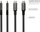 Kabllo USB Alcasa USB4 Gen 2x2, USB C me USB C, 1 m, gri