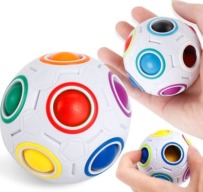 Lodër logjike Bigtoys Magic Ball BGR0396, antistres, shumëngjyrëshe