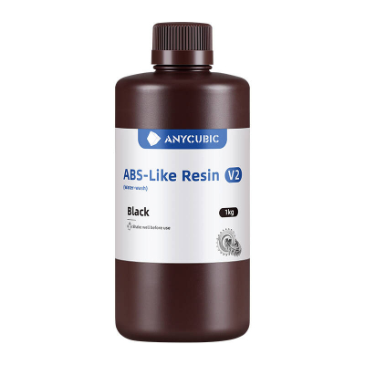 Rrëshirë 3D ANYCUBIC ABS-Like Resin V2, 1kg, e zezë