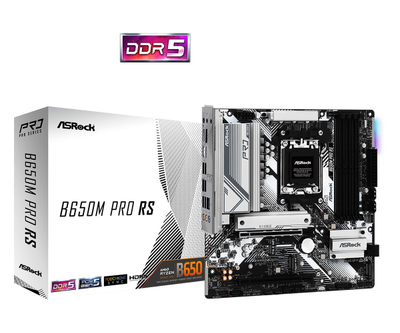 Матична плоча Asrock B650M Pro RS AMD B650 Socket AM5 micro ATX
