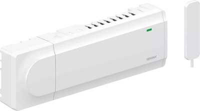 Безжичен контролер Uponor Smatrix Wave Pulse X-265 6x, за 6 термостати, IP20, бел