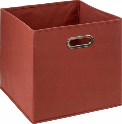 Shportë rrobe prej cope 5Five Mix N Modul Terre De Sienne, 31x31x31 cm, terrakota