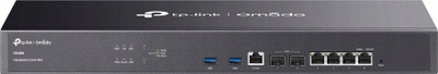Kontrollues rrjeti TP-Link Omada OC400, 2x10G SFP+, portë RJ45 Console, i zi
