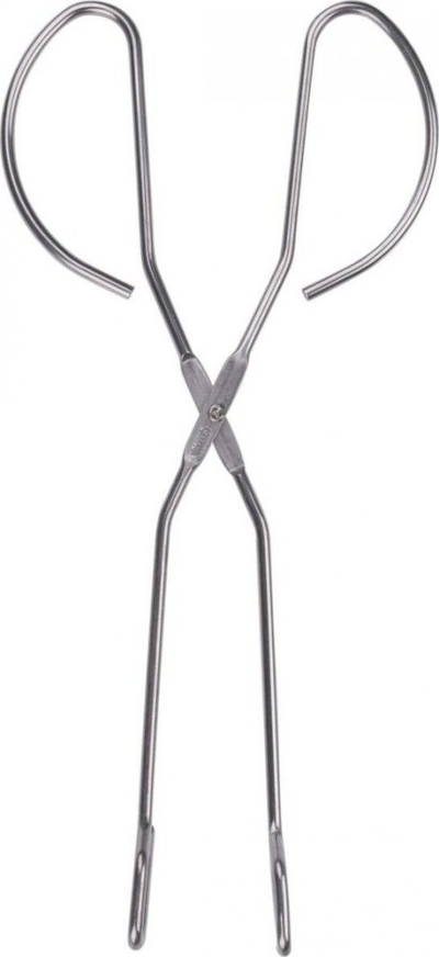Pinseta grilli BBQ Collection, çelik inox, 27 cm, ngjyrë argjendi