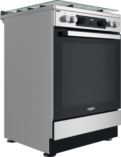 Sobë me gaz Whirlpool WS68G8CHX/E, 60cm, 4 vatra, inoks