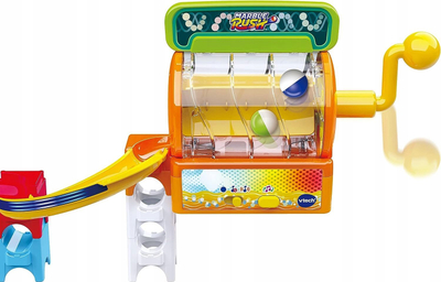 Set për me ndërtu me guralecë VTech Marble Rush Super Action Set L100 E, me zëra, shumëngjyrësh