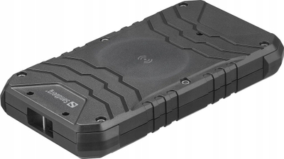 Powerbank Sandberg Survivor 10000mAh PD 20W, karikim wireless, i zi