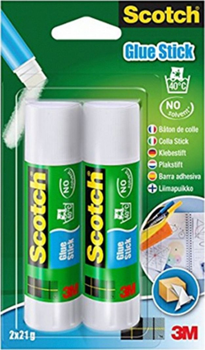 Ngjitës shkop Scotch 7100115623, për letër dhe tekstile, i tejdukshëm
