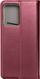 Këllëf telefoni Smart Magnet për Xiaomi Redmi Note 12 Pro Plus 5G, tip portofol, me mbajtëse, burgundy