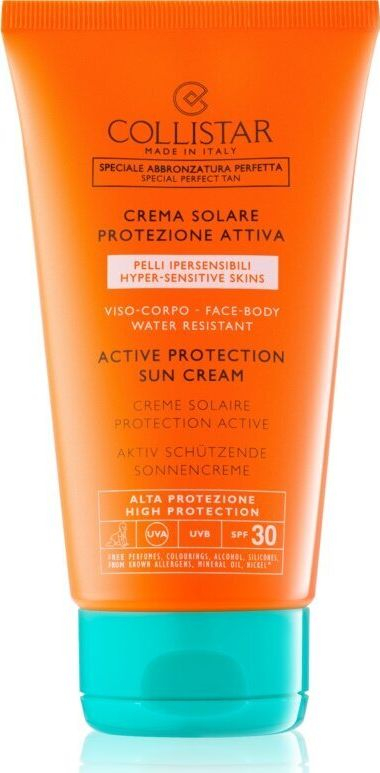 Krem dielli Collistar Active Protection, SPF 30, 150ml