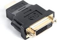 Përshtatës Landerg HDMI(M)->DVI-D(F)(24+5) SINGLE LINK ADAPTER, i zi