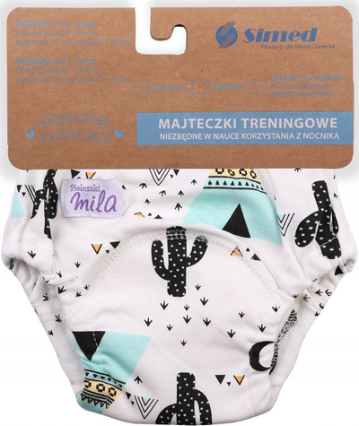Тренинг гаќички за деца Simed Training Pants Premium TIPI, 12–14 kg, бели