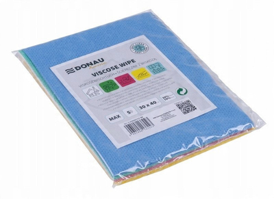 Lecka pastrimi Donau Home, viscose poliestër, set 5 copë, me shumë ngjyra