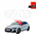 Folie mbrojtëse pasqyre GRIZZ ZeroDrop, për Audi A3 8Y Hatchback 5D 2024-2026, transparente