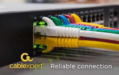 Kabllo rrjeti Cablexpert PP6U-1.5M, CAT6 UTP, 1.5m, gri