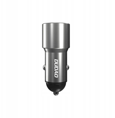 Полнач за автомобил Dudao R4PQ, USB и USB C, 22.5W, сив
