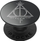Aксесоар за телефон PopSockets Harry Potter Deathly Hallows, со заменлива глава, многуобоен
