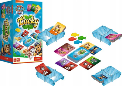 Lojë tavoline Spin Master Lucky Game Paw Patrol 02593, familjare, për fëmijë