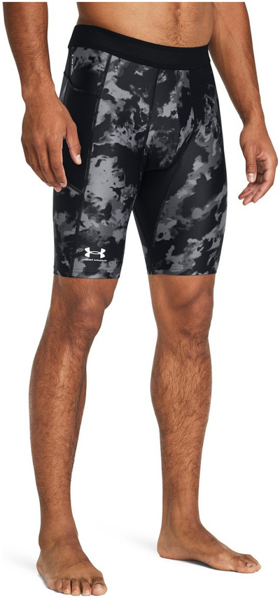 Geta sportive kompresuese Under Armour HG IsoChill Printed, për meshkuj, e zezë