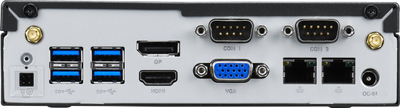 Mini PC Shuttle XPC slim DL3000XA N100, 8GB RAM, 128GB SSD, i zi