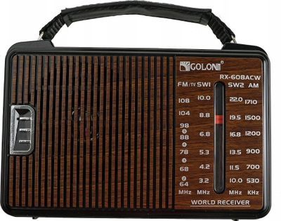 Radio portabël Tiross TS462, AM FM, me bateri, gri