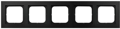 Kornizë pesëfishe Ospel Sonata R 5R 33, black metallic