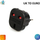 Adapter prizë Invento UK në EU, universal, udhëtimi, i zi