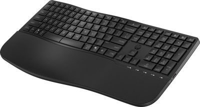 HP 680 Comfort глушец, ергономски, жичен, црн