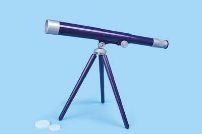 Teleskop për kalamoj “My First Telescope”, i lehtë për me e përdor, me tripod, blu