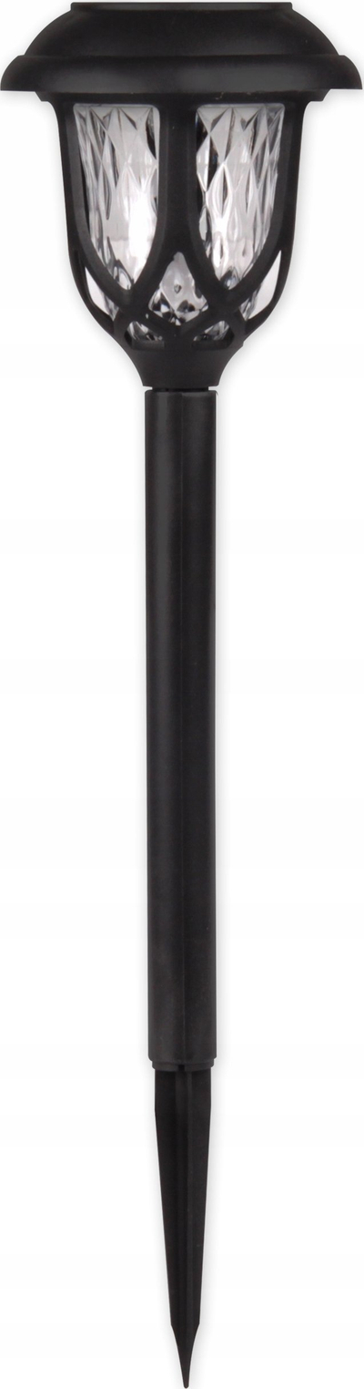 Lampë diellore kopshti VR200, LED, me sensor muzgut, e zezë