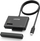 Adapter Unitek USB C, për SATA dhe M.2 NVMe, 10Gbps, i zi