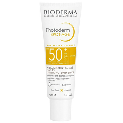 Kрем за сончање Bioderma SPF50+ Photoderm Spot Age, 40 мл