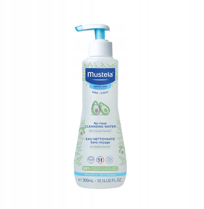 Вода за чистење за бебиња Mustela No Rinse, 500ml, за чувствителна кожа