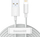 Kabllo karikimi Baseus Wisdom Lightning-USB, 150 cm, 2.4 A, e bardhë