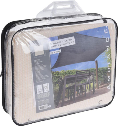 Çadër dielli Koopman Shade Cloth Square, 3x3 m, ngjyrë krem