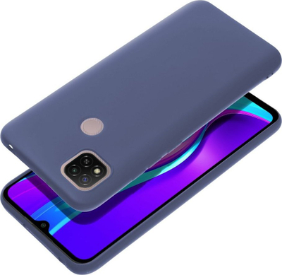 Силиконска маска за телефон за Xiaomi Redmi 9C, ултра тенка, сина