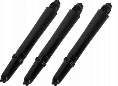 Bishta dart-i BULL'S Spectra Nylon, set me 12 copë, ngjyrë e zezë
