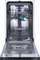 Enëlarëse Gorenje GV561D10, 44.8 cm, e zezë
