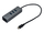 i-Tec USB-C Metal 3-Port - hub - 3 ports