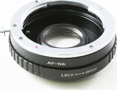 Adapter lente Pixco, për kamera Nikon AF Ai AiS, për lente Sony Minolta A, metal