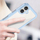 Mbulesë telefoni Outer Space Case për iPhone 16 Plus, kornizë e verdhë, blu