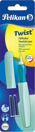 Stilolaps Pelikan Twist Fountain P457 M Neo Mint