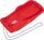 Slitë plastike Red Plastic Sleeve 1064819, për kalamaj, plastikë e fortë, e kuqe