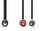 Kabllo audio Nedis CAGL22200BK50, 3.5mm në 2xRCA, 5m, e zezë