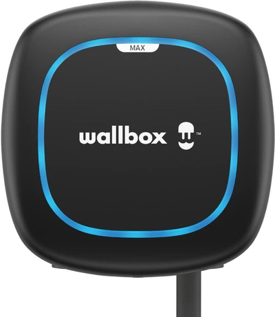 Полнач за електрични возила Wallbox Pulsar Max, 11 kW, Wi‑Fi Bluetooth, кабел 5 m, црн