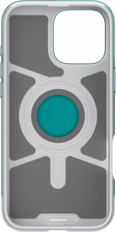 Mbrojtëse telefoni Spigen Classic C1 MagSafe, për iPhone 16 Pro, Bondi Blue