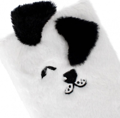Bllok shënimesh Starpak Plush, A5, qen, bardh e zi